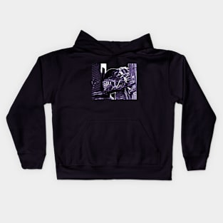 Aliens (1986) APC scene (Scale: 145%) Purple Poster Print Kids Hoodie